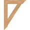 Ekena Millwork Traditional Traditional Smooth Bracket, Western Red Cedar, 5 1/2"W x 34"D x 46"H BKT06X34X46TRA01SWR - alternate 2
